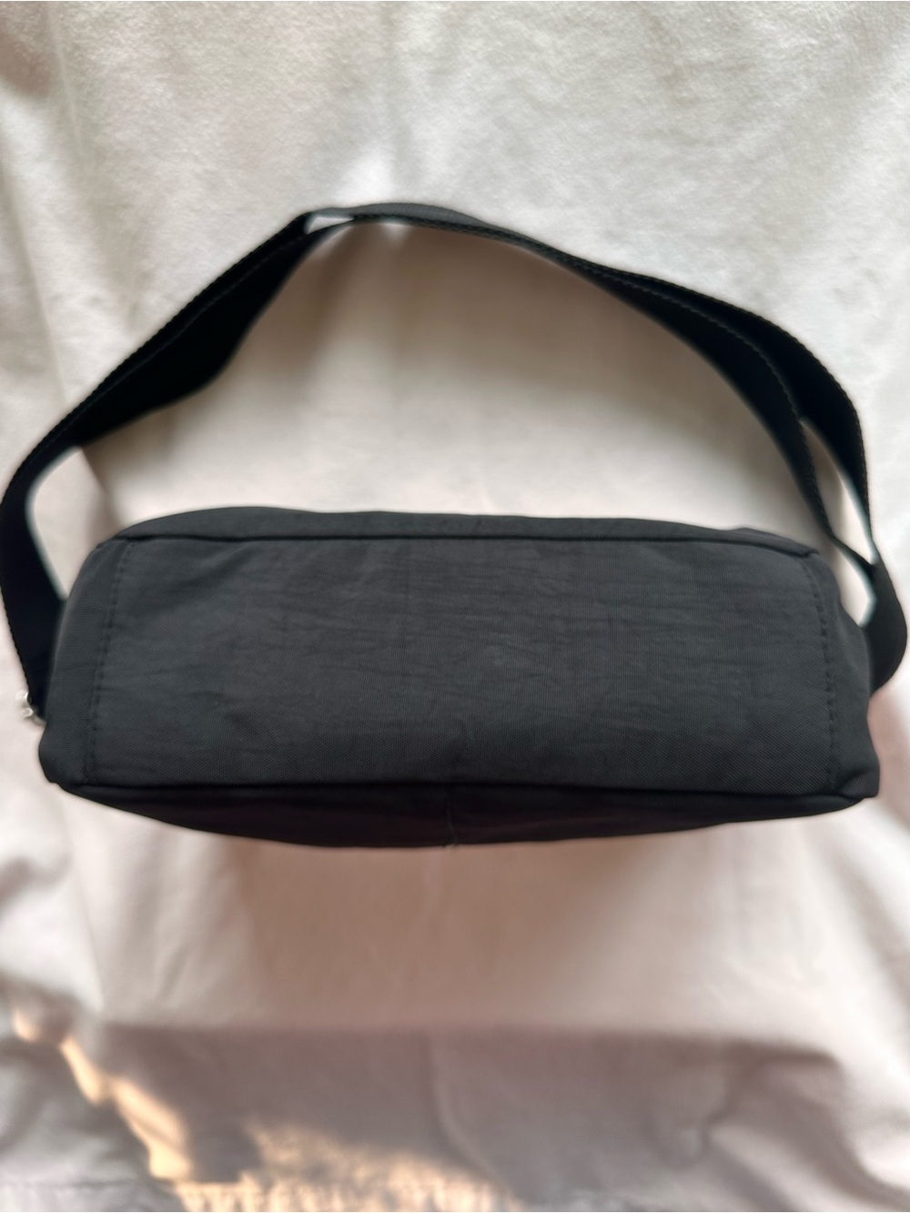 Baggallini Black Crossbody Organizer with Silver Accents - Picture 4 of 9